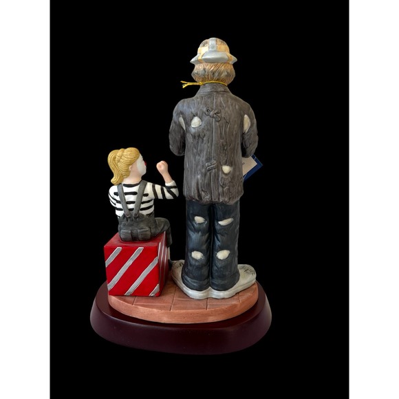 Emmett Kelly Jr Figurine "The Mime" Professional Series - Picture 2 of 4